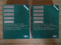 1993 Econoline, F-150, F-250, F-350, Bronco, Super Duty Manuals