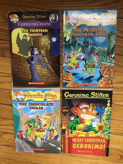 Geronimo Stilton - Lot of 4 Books, View more
