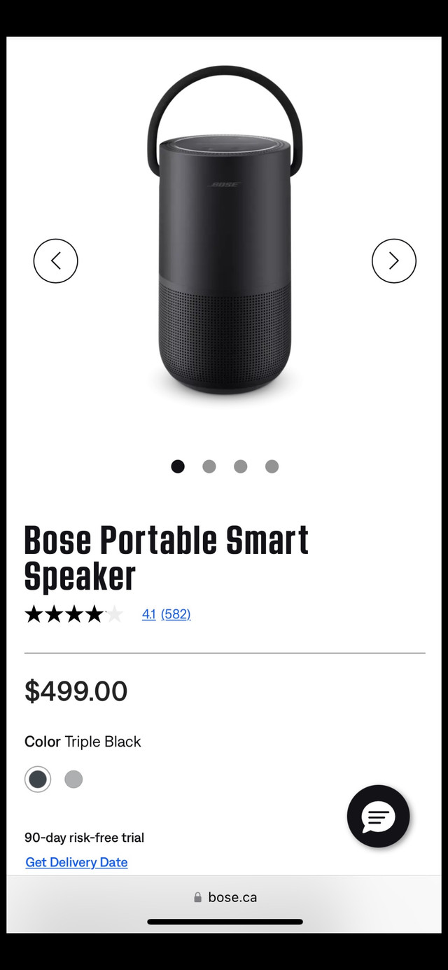 Bose Portable Smart Speaker (unopened) in Speakers in Oakville / Halton Region - Image 3