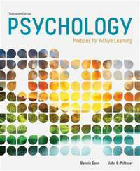 Psychology Modules For Active Learning Dennis C