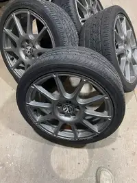 18” rims and tires