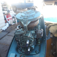 OUTBOARD EVINRUDE 10 HP ALL OVERHAULED