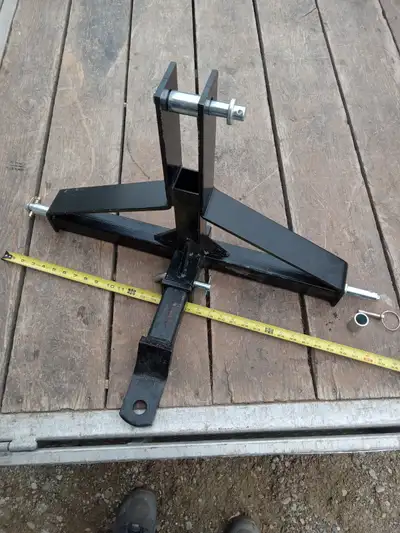 3 PTH receiver attachment with ball mount., View more
