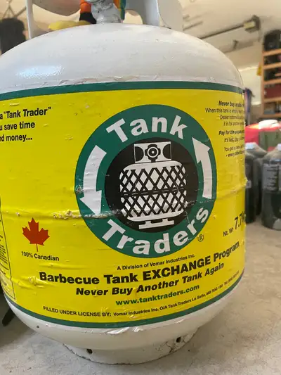 Barbecue tank 7.7 kg empty, View more