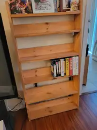 Great condition home made 6 shelves media or display stand