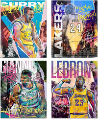 Sports Memorabilia- Basketball- Kobe, Stephen, Lebron, Giannis