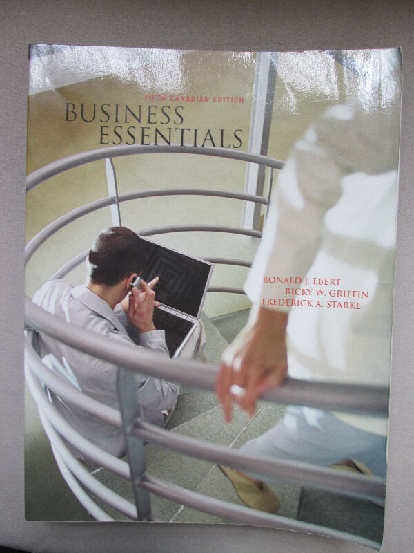 BOOK BUSINESS ESSENTIALS FIFTH CANADIAN EDITION dans Manuels  à Ville de Montréal