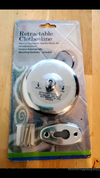 New Retractable clothesline