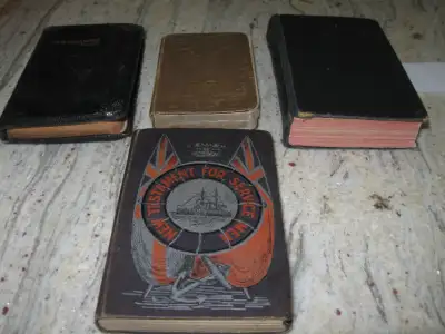 4 Vintage Bibles, View more