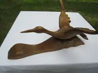 Hand carved Wooden Bird
