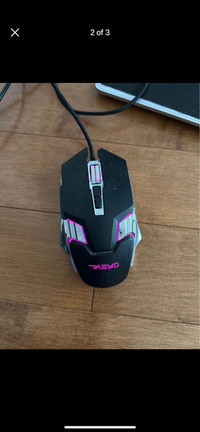 USB 7 KEYS GAMING MOUSE COLOUR CHANGING