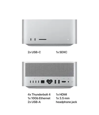 Mac Studio MJMV3LL/A Desktop Apple M1 Max 32 GB RAM 512 GB Mac, View more