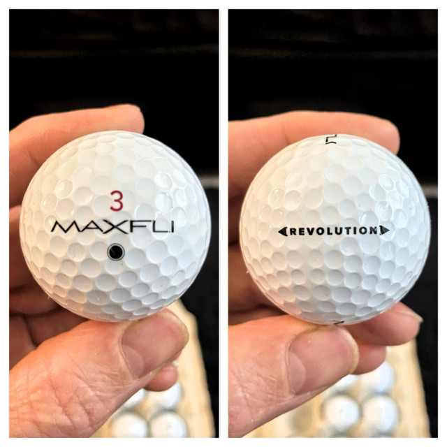 18 Maxfli Revolution Golf Balls in Golf in Calgary - Image 3