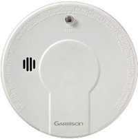 Garrison Smoke Alarm With Hush Button, Batteries Included