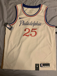 <Clearance> Nike Philadelphia 76ers Ben Simmons Swingman Jersey.