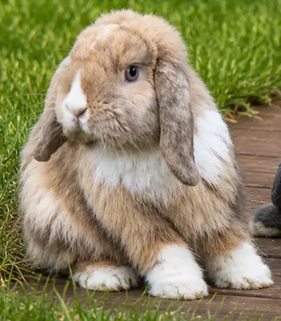 Holland Loop - Two Bunnies, View more
