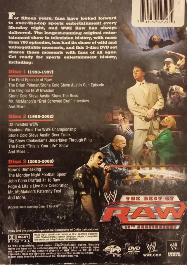 THE BEST OF RAW 15TH ANNIVERSARY62863731795715121