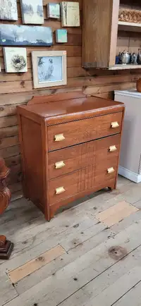 Vintage Dresser w/ Clamshell Hardware 