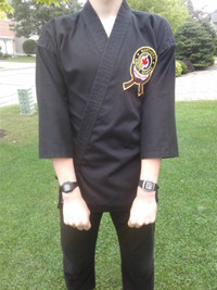 Children’s Black Karate Uniform