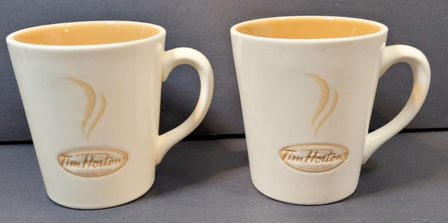 4 NEW Tim Hortons LTD ED. "Always Fresh" 3D Mugs in Kitchen & Dining Wares in St. Catharines