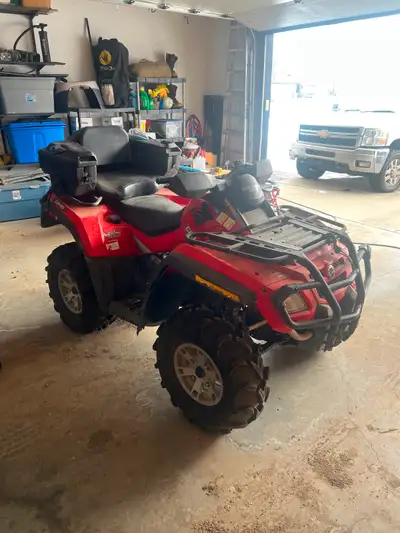 Have a Outlander 800 for sale only has 1750 km on it