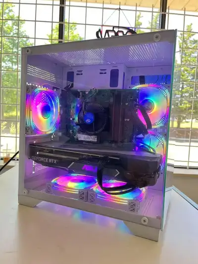 RGB Gaming PC | i7-7th | 16G | 512G SSD | NIVIA RTX 3060ti, View more