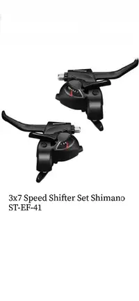 New Shimano ST-EF41 3x7 Speed Shifter Brake Lever Set EZ Fire