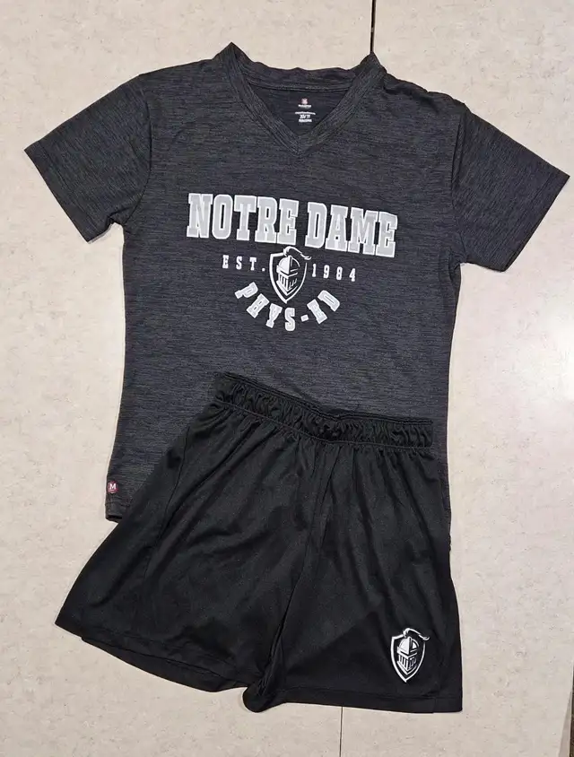 "LIKE NEW" Notre Dame Gym Uniform - S-