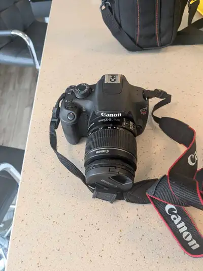 Canon Rebel T5 + tripod, View more