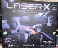 Laser X Set Tag Real Life Gaming Experience Two Player Micro Bla