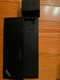 Original Lenovo ThinkPad Dock Type 40A1 with power adapter