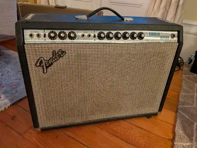 Fender Vibrolux Reverb Silverface 2x10 Tube Amp – Serviced, View more