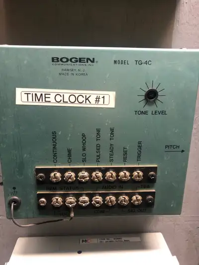 Bogen TG-4C tone generator for PA system, View more