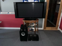 TV 50” & home theatre system