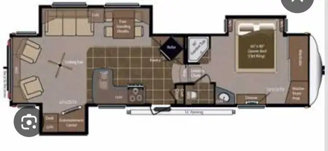 Lakeview RV Lot with 38' Montana 5th Wheel on Lac La Hache in Land for Sale in 100 Mile House - Image 6