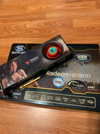 radeon 6970 toxic edition video card ( Open to trades)