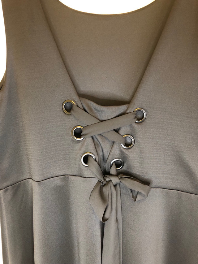 Little Black Dress 3x Lace-up Back Asymmetrical Hem in Women's - Dresses & Skirts in Kitchener / Waterloo - Image 4