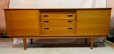 Alfred Cox Mid-Century Walnut Sideboard / Credenza (1960s), View more