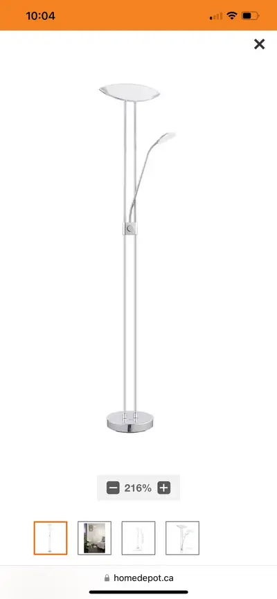 Floor lamp - BRAND NEW IN BOX, View more