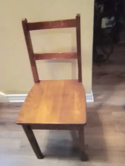 chaise  de bois de pupitre vernie toute - usage À qui la chance, View more