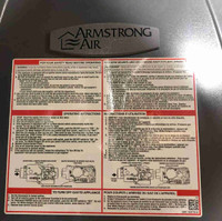 Armstrong 70,000 BTU Furnace