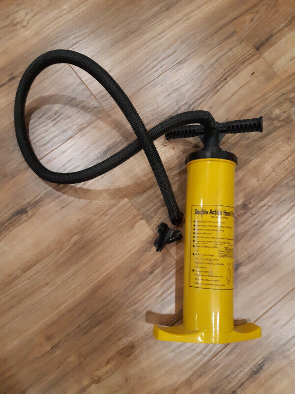 Double Action Air Pump For Large Inflatables in Fishing, Camping & Outdoors in St. Catharines