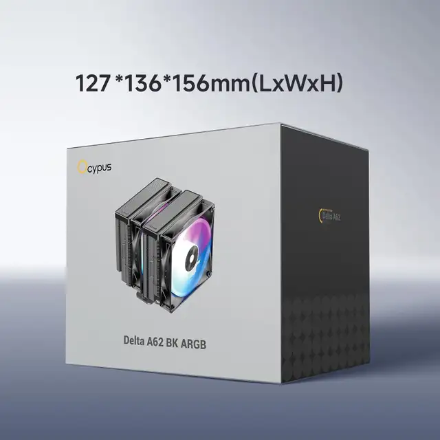 Delta A62 ARGB CPU Cooler in System Components in City of Montréal - Image 8