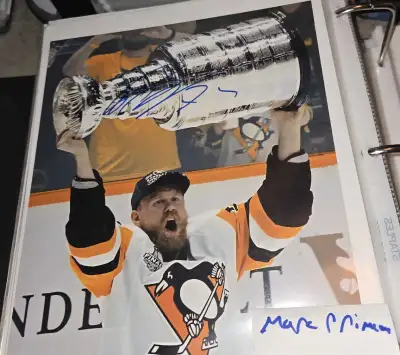 Patric Hornqvist signed 8x10 photo Penguins Hockey, View more