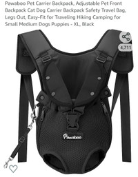 Pawaboo pet carrier backpack 