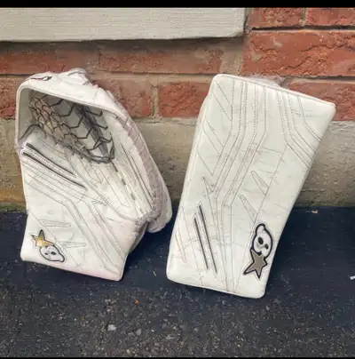 Senior Brian's Goalie Glove and Blocker, View more