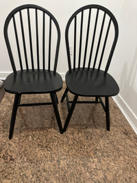 Wooden Chairs (Moving sale) 
