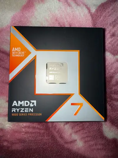 AMD Ryzen 7 9800X3D - Brand New, View more