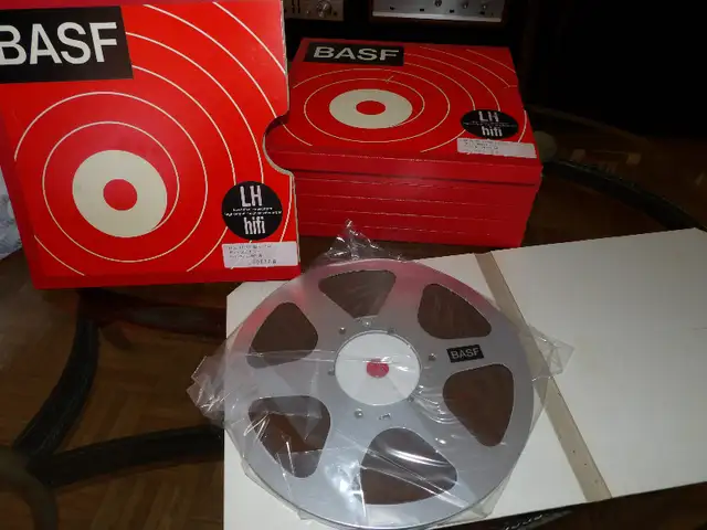 10" BASF reel-to-reel tapes, CONSIDERING TRADES in Stereo Systems & Home Theatre in Gatineau - Image 4