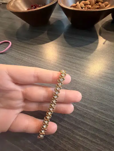 gold bracelet , View more